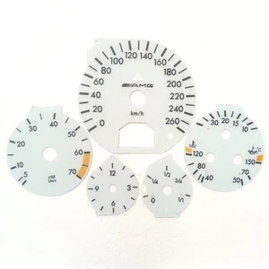 Speedo Dial for Mercedes W140 500S S320 S420 S500 instrument Gauge FACE 260KM/H - Picture 1 of 7