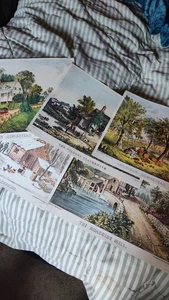 currier ives original lithographien - Bild 1 von 9