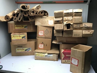 Antique American Flyer Freight Train Set Boxes Bundle Rare Empty Boxes - Image 1 of 4