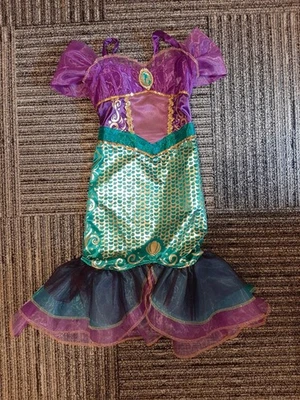 Disney Girls Little Mermaid Ariel Dress Halloween Costume 4-6x - Image 1 of 4
