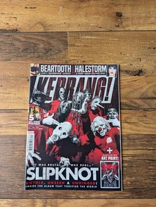 Kerrang! 1732 Slipknot + Art Print, Beartooth, Halestorm, 5 All-Star Posters - Picture 1 of 3