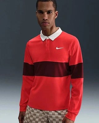 Polo Nike Court Advantage Slam Light Carmesí Manga Larga IB8141-696 Hombre Pequeño” Foto 1 de 4