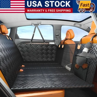 Back Seat Cover for Dogs, Waterproof Hard Bottom Dog Car Seat Cover, Suv Truck - Image 1 of 4