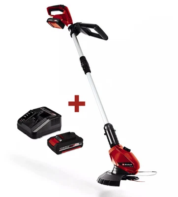 Einhell Akku-Rasentrimmer 2,0Ah PXC + Akku und Schnellladegerät 3411197 GE-CT 18 - Bild 1 von 2