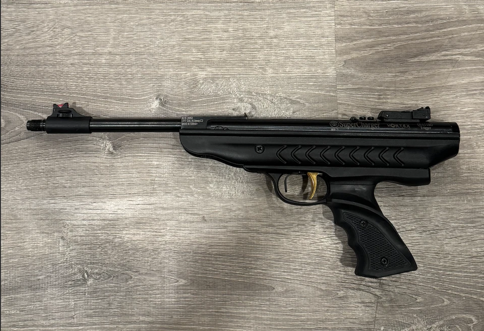 Pistola de aire comprimido Hatsan MOD 25.22 Cal Supercharger QE - Muy buen estado Foto 1 de 4