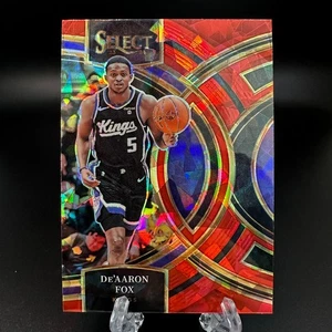 2023-24 Panini Select Premier Red Cracked Ice Prizm De'Aaron Fox #152 Kings - Picture 1 of 2