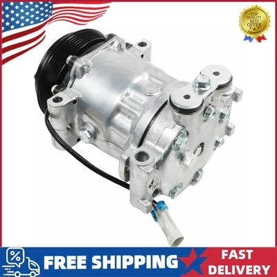 AC Compressor For Chevy K1500 2500 3500 P30 1996-1999 GMC C1500 2500 CO 4440C - Image 1 of 4