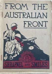 1917 Del Frente Australiano Primera Guerra Mundial Metralla y Sonrisas Libro ANZAC AIF Cassell - Imagen 1 de 12
