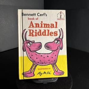 Bennett Cerf's book of Animal Riddles Roy McKie Dr. Seuss Beginner Book 1964 - Picture 1 of 10