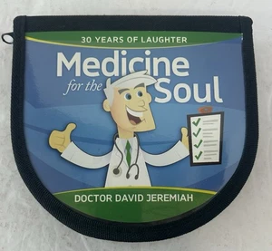 Dr David Jeremiah Medicine For Soul 13 Disc CD Set & Booklet - 30 Years Laughter - Picture 1 of 2