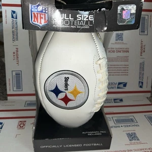 Pittsburgh Steelers Signature Series Autograph Football - has two autographs - Picture 1 of 4