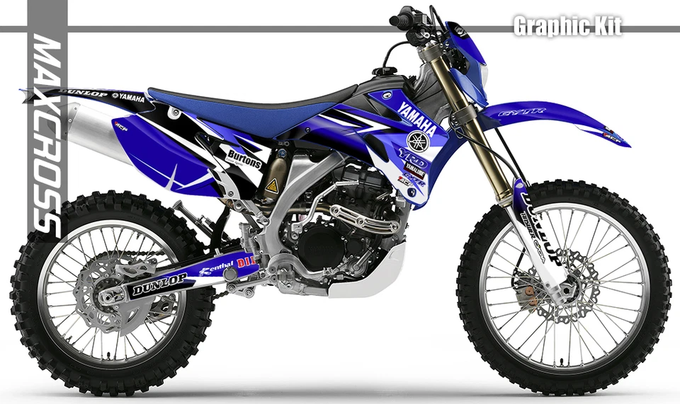 YAMAHA WR250F WR450F YZ250F YZ450F 2006 2007 2008 2009 MAXCROSS GRAPHICS KIT ST3 - Image 1 of 3