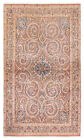 Traditioneller Vintage handgeknüpfter Teppich 3'7"" x 6'3"" Wollflächenteppich