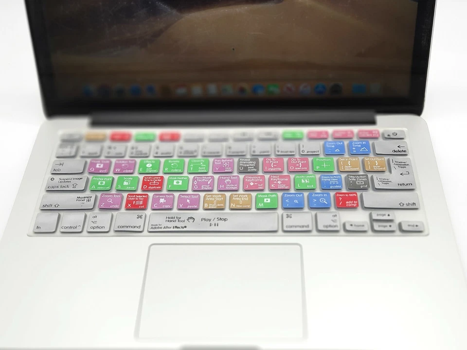 Adobe After Effect Keyboard Cover Protector for Apple MacBook Pro Air 13" 15" 17 - Image 1 of 4