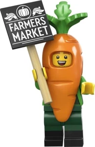 LEGO Minifigure Series 24 (71037) - Carrot Mascot - Picture 1 of 1