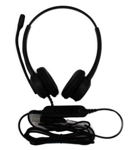 Grandstream GUV3000 HD-USB-Headsets mit Mikrofon mit Rauschunterdrückung NEU - Afbeelding 1 van 3