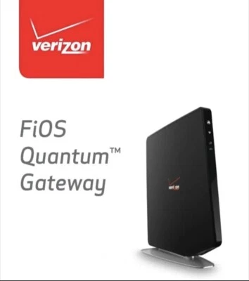 Verizon Fios Quantum Gateway 4-Port Wi-Fi Router - Black FIOS - G1100, Wth Stand - Image 1 of 4