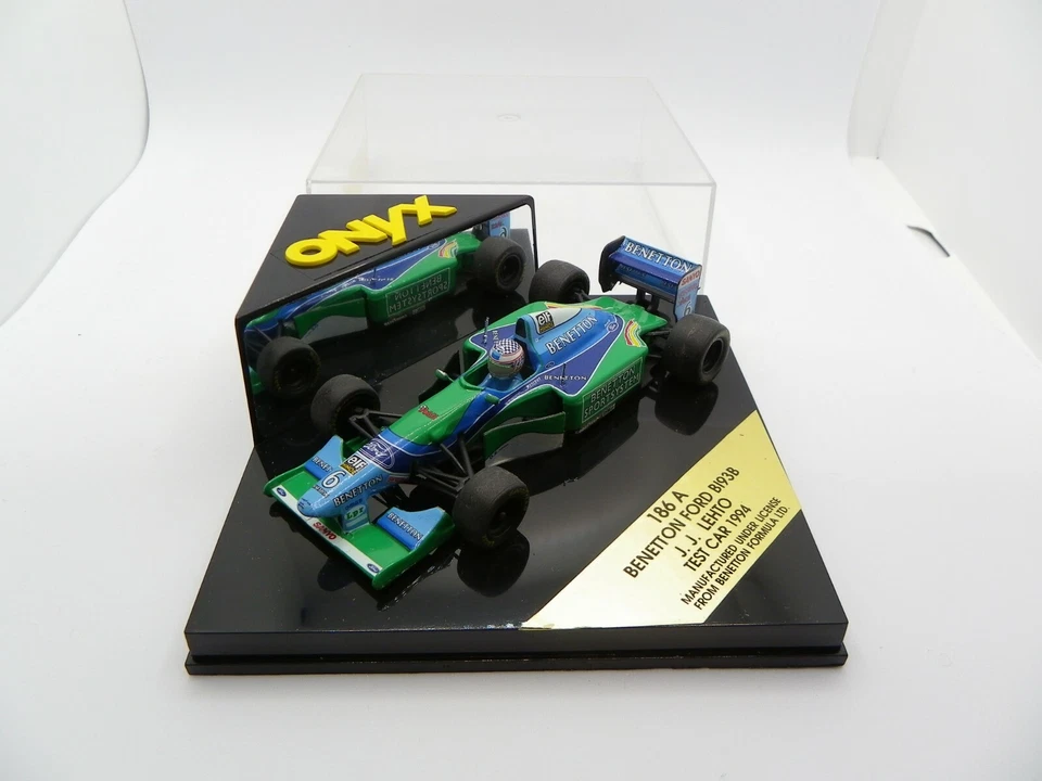 Benetton Ford B193B J.J. Letho Auto Da Test #6 1994 186A Onyx 1/43 F1 Formula 1 - Immagine 1 di 1