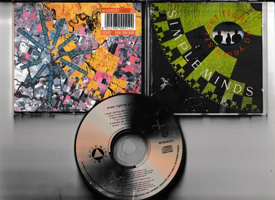 CD SIMPLE MINDS - STREET FIGHTING YEARS - ALBUM - Bild 1 von 1