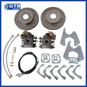 Kit estándar de freno de disco trasero NEGRO, para GM 1964-1972 A-Body - Imagen 1 de 6