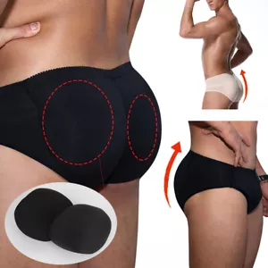 Calzoncillos acolchados para hombre Boxer Control Abdomen Pantalones cortos Ropa interior Levantador de glúteos Modelador corporal - Imagen 1 de 17