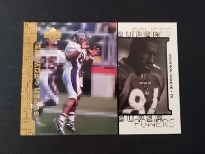 1998 Upper Deck - Super Powers #S14 Shannon Sharpe - Image 1 of 4