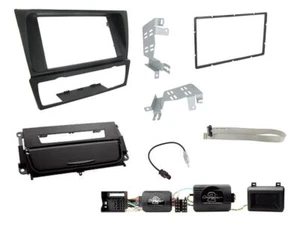 CTKBM14 BMW 3 Series E90/ E91/E92/E93 Double Din Car Stereo Fascia Fitting Kit - Picture 1 of 10