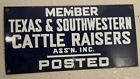 Member Texas And Southwestern Cattle Raisers Sign feed farm ranch cattle swine