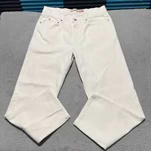 Jeans GAP Vintage No. 14 Original Fit Hombre 38 x 32 Blanco Recto Hecho en EE. UU. - Imagen 1 de 16