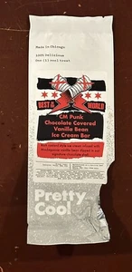 CM Punk Ice Cream Bar Wrapper AEW Rampage First Dance 20/08/2021 Chicago - Imagen 1 de 2