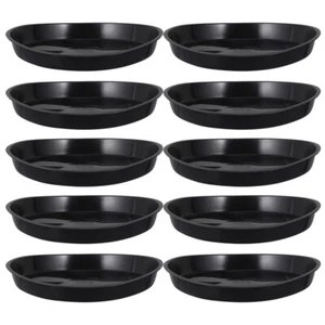 Water Pot Plants Flowerpot Trays Plastic Round Saucers Flower Pot Trays - Picture 1 of 12