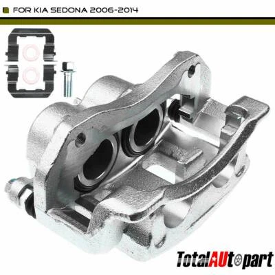 Pinza de freno conductor delantero para Kia Sedona 2006-2012 2014 Hyundai Entourage 07-10 Foto 1 de 4