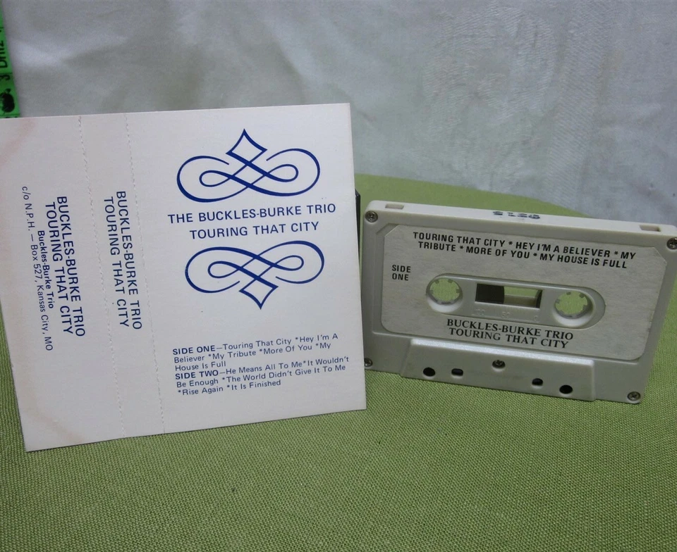 BUCKLES-BURKE TRIO Touring That City cassette tape Kansas City 1970s - Image 1 of 1