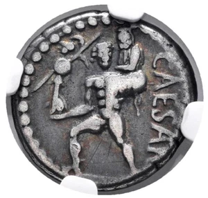 Denarius - Julius Caesar - Venus - NGC Choice Fine - 47 to 46 BCE - Imperatorial - Picture 1 of 4