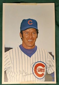 Glenn Beckert Chicago Cubs Second Baseman Souvenir Picture From ~1971-1973 - Bild 1 von 4