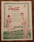 RaRe DRINK COCA-COLA  1918 GOLF ADVERTISING AD ART POSTER VINTAGE REPRO Only $49.99 on eBay