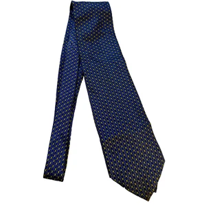#7914 SARTORI MADE IN ITALY SILK BLUE NECKTIE 3.75 X 59 - Picture 1 of 5