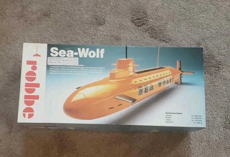 Robbe Sea-Wolf RC German Made in Germany - Image 1 of 4