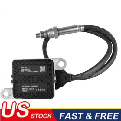 Sensor de NOx de entrada plano 4 pines 645 mm para Volvo 2010-2016 CHU CXU 21636091 OE especificaciones Foto 1 de 4