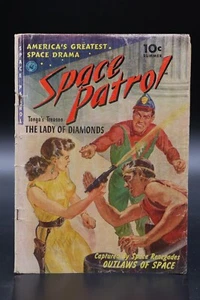 Patrulla Espacial (1952) #1 Norman Saunders Cubierta Pintada Krigstein Arte Ziff Davis GD - Imagen 1 de 4