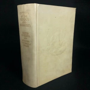 Myths of the Hindus and Buddhists ~ 1913 1st Edition ~ Deluxe Vellum Signed - Imagen 1 de 23