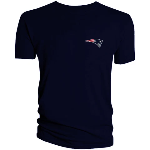 New England Patriots T-Shirt Graphic Men Cotton NE Pats Chest Cover