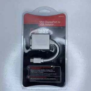 GigaWare Mini Display Port to VGA Adapter, Male-To-Female 2602730, New! - Picture 1 of 2