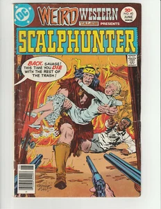 Weird Western Tales #40 (1977) DC Comics en buen estado/en muy buen estado Scalphunter - Imagen 1 de 2