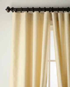 Camden 100% silk drape (PAIR) - Picture 1 of 10