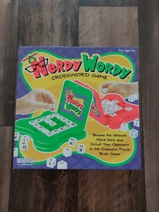 NERDY WORDY - Crossword Puzzle Brain Game - Briarpatch - Complete - Picture 1 of 3