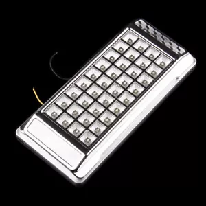 Car Interior 36LED Lights Roof Ceiling Reading Touch Night Lamp White Universal - Picture 1 of 12