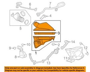 GM OEM 16-17 Camaro Engine Air Intake-Air Cleaner Assy 84008590 - Picture 1 of 2
