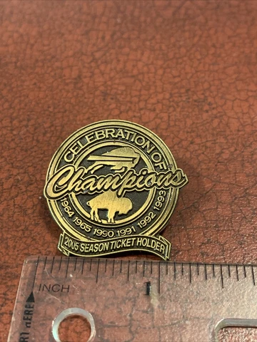 Buffalo Bills 2005 Season Ticket Holder Celebration Of Champions  Lapel Pin Cover