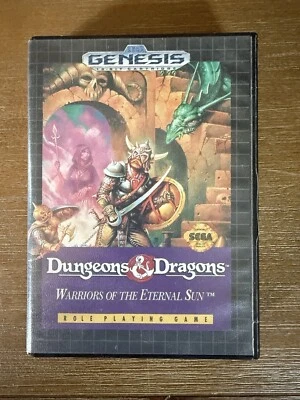 Dungeons and Dragons Sega Genesis Game With Original Box - Image 1 of 4
